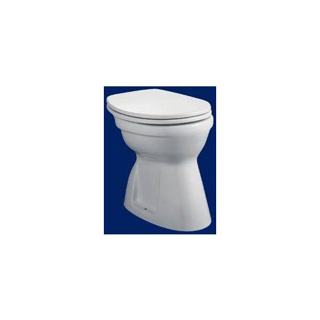 Alföldi BÁZIS 4037, WC csésze, laposöblítésű, alsó kifolyású, Easyplus felülettel