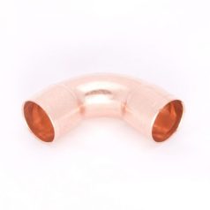 12 BB 90°-os ív, forrasztható réz idom