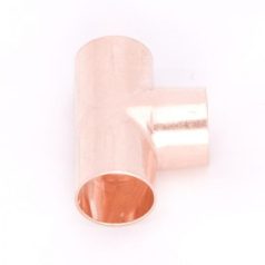 12 egál T-idom, forrasztható réz idom