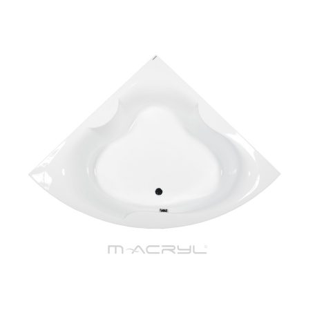 M-ACRYL Melody sarokkád, 150x150 cm, 410 literes