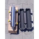 Rozsdamentes hidraulikusváltó szigetelés nélkül válsztható mágneses leválasztóval