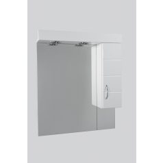   STANDARD SC55/65/75/85 SZ MART fürdőszobai tükör, polcos kis szekrénnyel, világítással