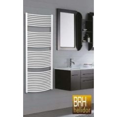   BRH Helidor íves törölközőszárítós fürdőszobai radiátor