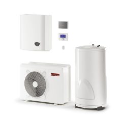   Ariston Nimbus Flex 70 M NET, 7 kW-os levegő/víz, reverzibilis hőszivattyú, 1 fütőkörhöz, 180 literes tárolóval